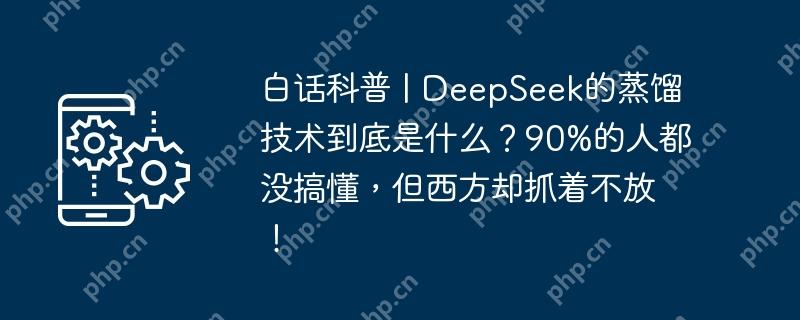 白话科普 | deepseek的蒸馏技术到底是什么？90%的人都没搞懂，但西方却抓着不放！