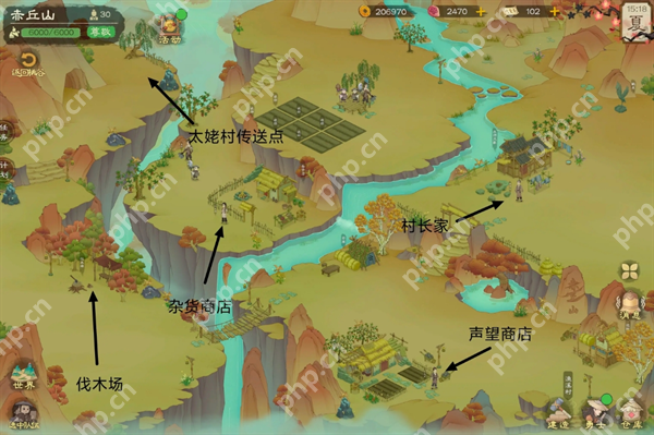 桃源记2地图资源怎么找-桃源记2地图资源点位及商人点位一览