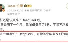 聊聊Deepseek，为什么冯骥说它是国运级别科技成果？