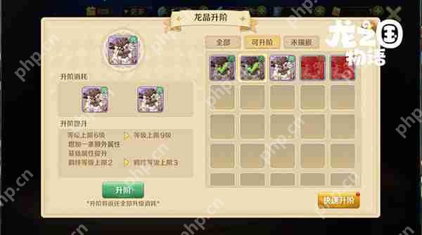 龙之国物语新手培养龙晶详细攻略