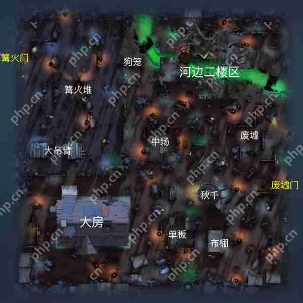 第五人格地图平面图攻略