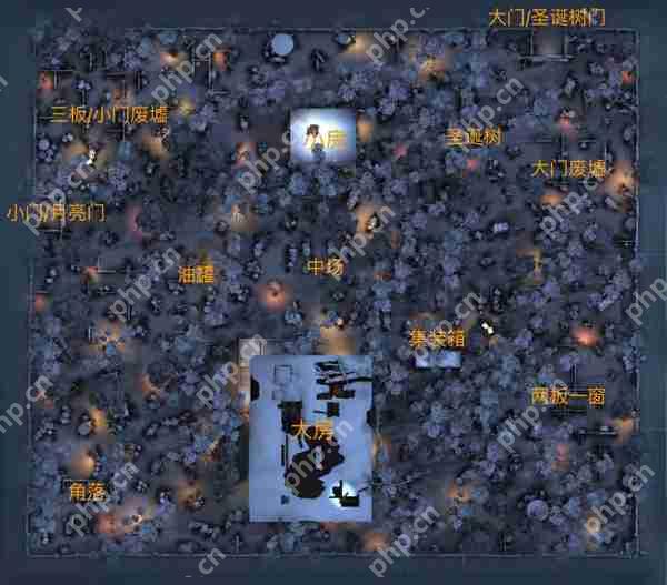 第五人格地图平面图攻略