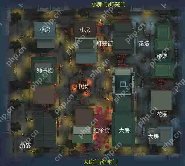 第五人格地图平面图攻略