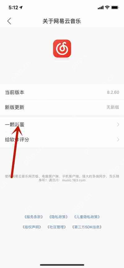 网易云音乐一颗彩蛋在哪里