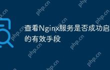 查看Nginx服务是否成功启动的有效手段