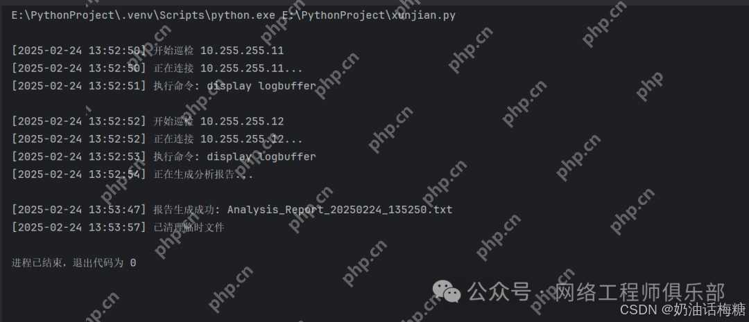 LS-NET-005-DeepSeek自动生成巡检报告