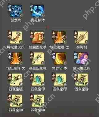 一念逍遥体修神通搭配攻略