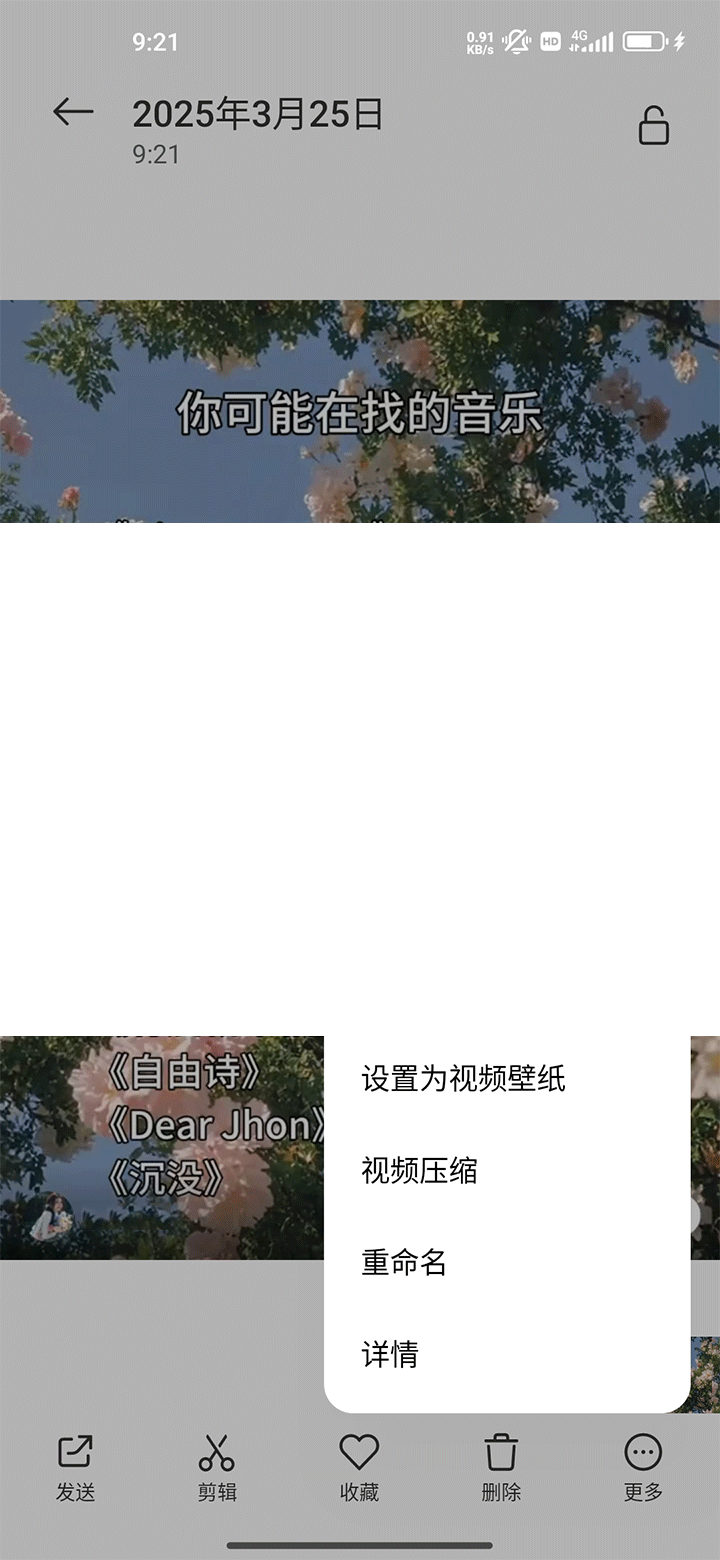 小红书app下载视频的教程