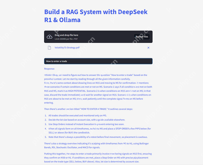 使用 DeepSeek 和 Ollama 搭建一个本地知识库系统（包含完整代码）