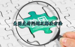 美团支付问题及解决方法