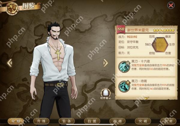 航海王燃烧意志SSR新世界米霍克攻略