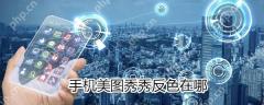 手机美图秀秀反色在什么位置_手机美图秀秀反色位置分享