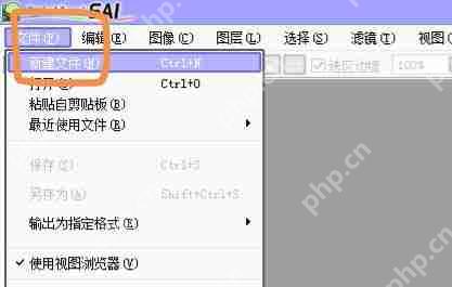 sai绘图软件怎么在一张纸里插入两张图片？在一张纸里插入两张图片方法介绍