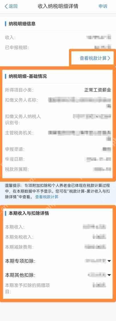 自然人电子税务局app如何查询收入纳税明细 个税App查询收入纳税明细方法