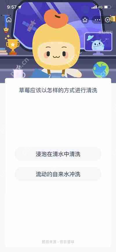 草莓可以用自来水清洗吗