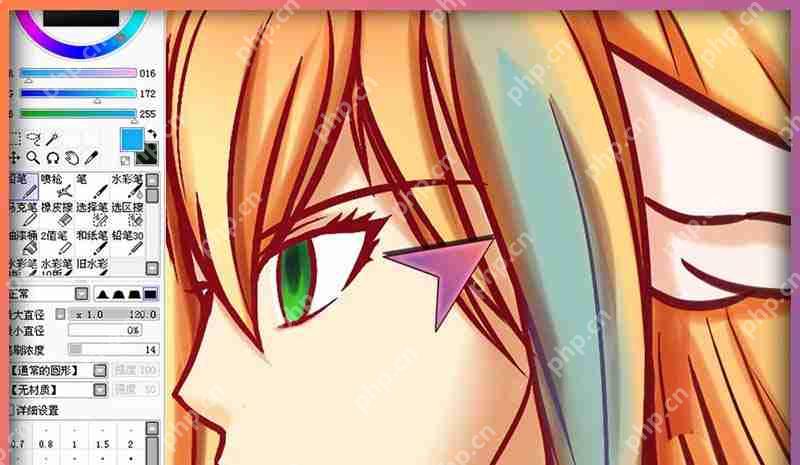 sai绘图软件如何使用铅笔笔刷？sai绘图软件使用铅笔笔刷操作方法介绍