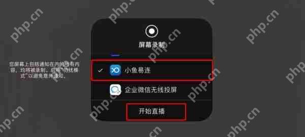 小鱼易连如何连接大屏连接 小鱼易连无线投屏教程