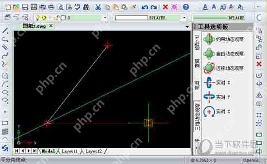 迅捷CAD编辑器如何绘制角平分线 绘制角平分线技巧分享