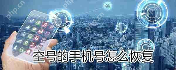 空号的手机号如何恢复_空号的手机号恢复方法介绍