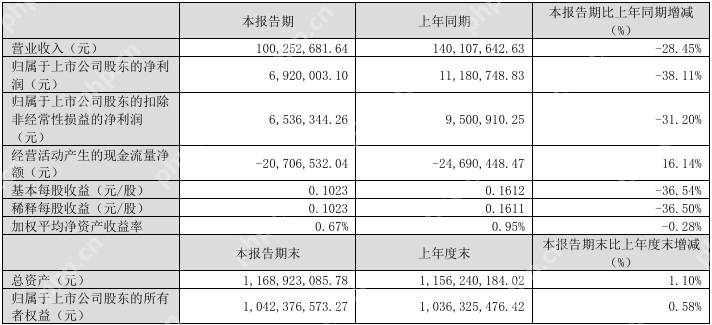 安联锐视2024年营收6.91亿元，今年Q1净利润同比下降38.11%