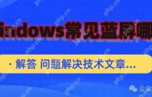 Windows常见蓝屏哪项