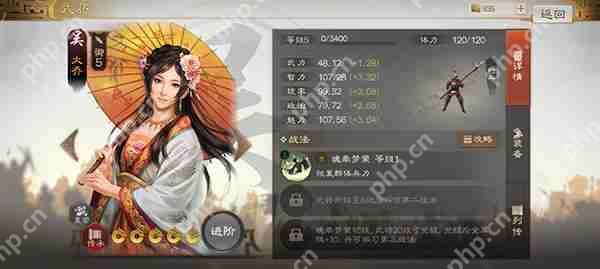 三国志战棋版大乔武将详细介绍