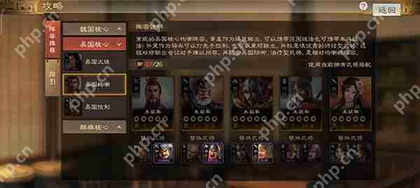 三国志战棋版大乔武将详细介绍