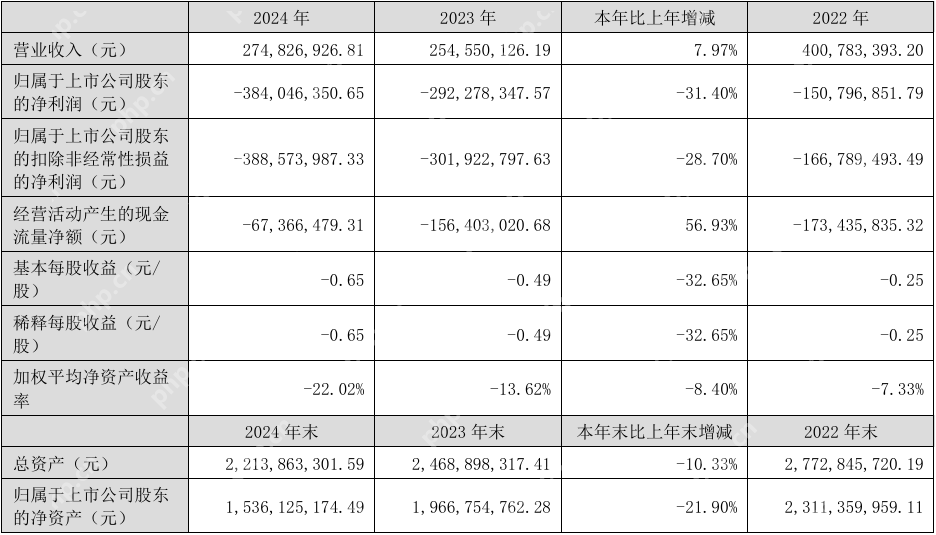 大立科技2024年实现营收2.75亿元,亏损同比扩大31.4%