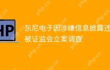 东尼电子因涉嫌信息披露违规被证监会立案调查