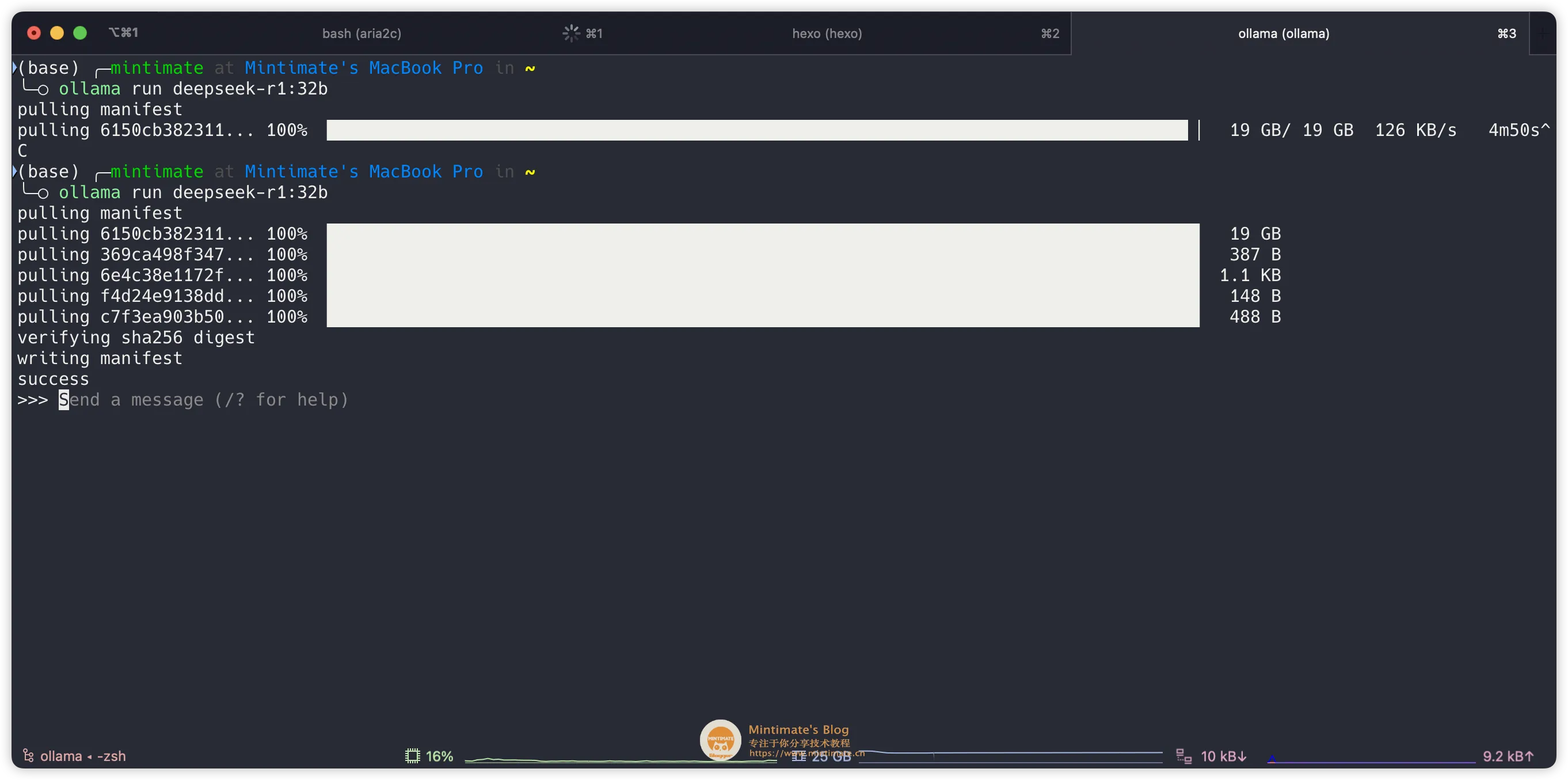 macOS 运行 DeepSeek 大模型！看看 Ollama 和 Open WebUI如何配合