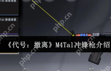 代号撤离M4Tal冲锋枪全面解析：战场统治力与实战技巧大公开