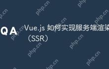 Vue.js 如何实现服务端渲染（SSR）