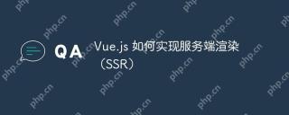 Vue.js 如何实现服务端渲染（SSR）