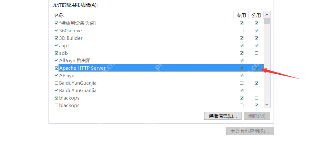 php项目，别人无法访问自己(windows 系统)上Apache服务器原因(转载)
