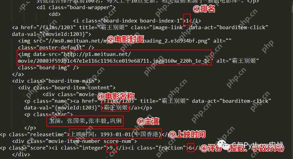 Python爬虫之三：抓取猫眼电影TOP100
