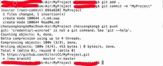 Windows 和 Mac 系统下安装git 并上传，修改项目
