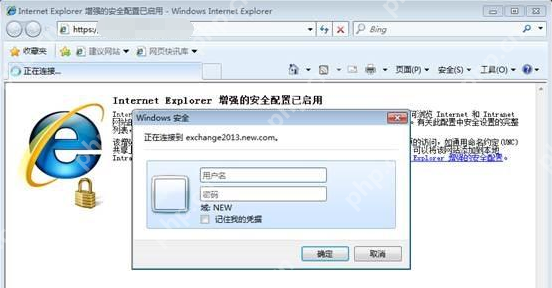 IIS Windows 集成身份验证弹出输入用户名密码的解决办法