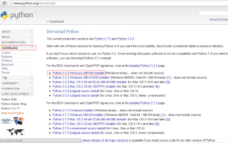 Python development_python installation
