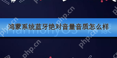 鸿蒙系统蓝牙绝对音量音质怎么样