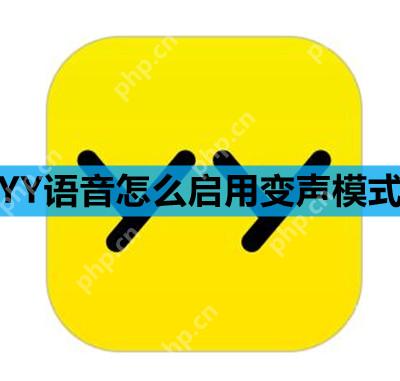 YY语音怎么启用变声模式