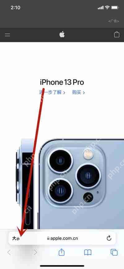ios15系统safari浏览器搜索框怎么放在上面