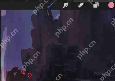 procreate怎么撤销重做