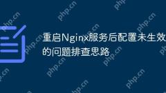 Ideas to troubleshoot problems that the configuration does not take effect after restarting Nginx service