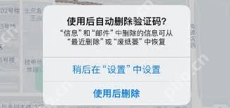 iOS17小技巧：如何自动清理iPhone验证码信息