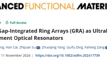 上海交通大学在Advanced Functional Materials发表集成纳米间隙的纳米环光学天线晶圆级制造新进展