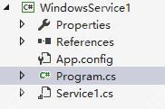 使用Visual Studio 2015 Community 開發windows服務