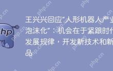 王兴兴回应“人形机器人产业泡沫化”：机会在于紧跟时代发展规律，开发新技术和新产品
