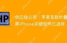 供应链公司：苹果首款折叠屏iPhone关键部件已送样