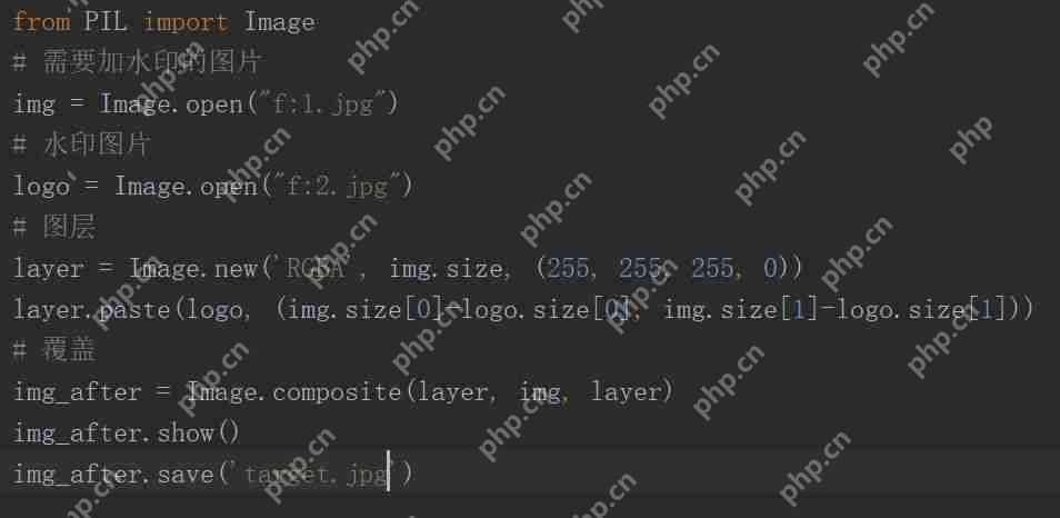 用python来给图片加水印 用python来给图片加水印