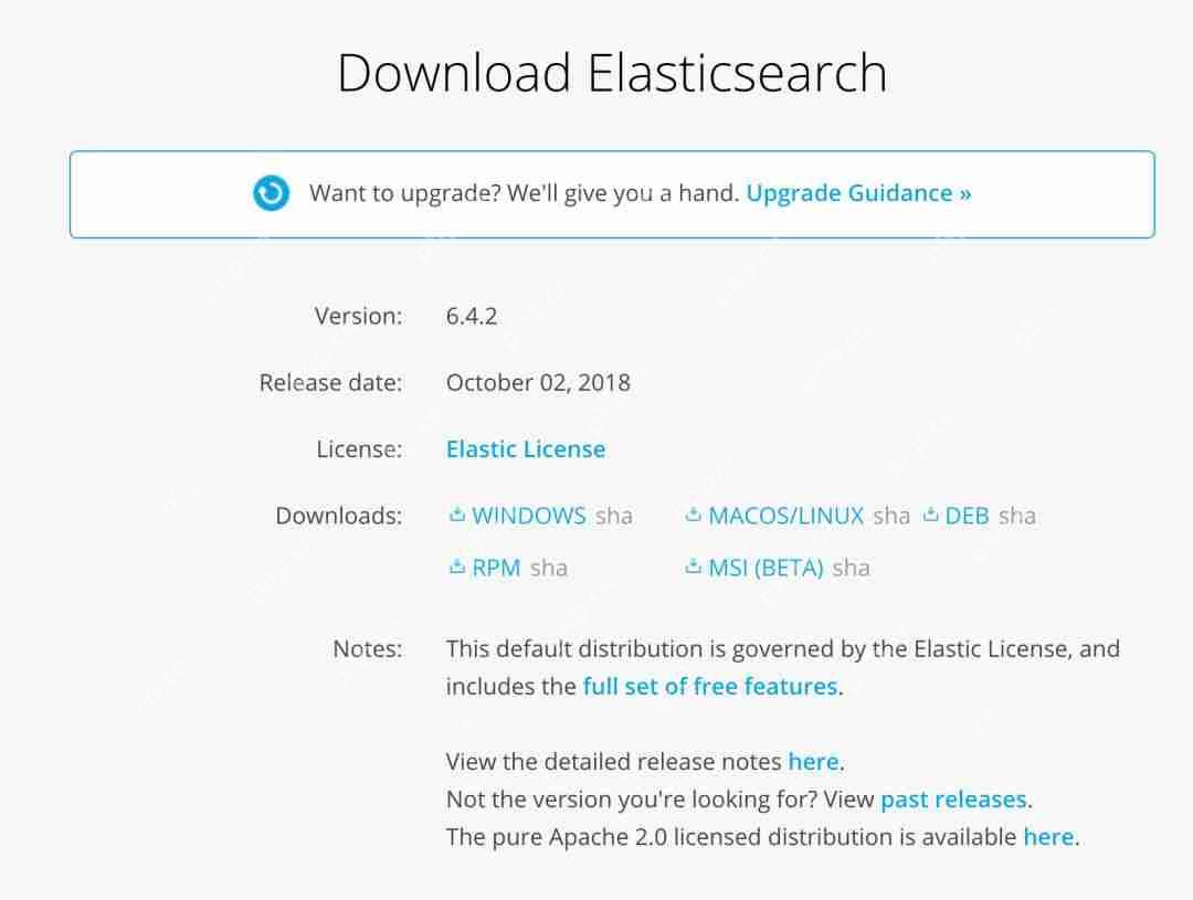 elasticsearch安裝與配置 elasticsearch安裝與配置
